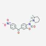 3-[(2-methylpiperidin-1-yl)methyl]-6-[(4-nitrophenyl)carbonyl]-1,3-benzoxazol-2(3H)-one