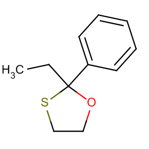 1,3-Oxathiolane, 2-ethyl-2-phenyl- molecular structure