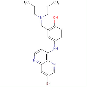 Phenol,4-[(7-bromo-1,5-naphthyridin-4-yl)amino]-2-[(dipropylamino)methyl]-
