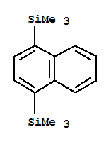 naphthalene-1,4-diylbis(trimethylsilane) molecular structure