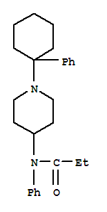 N-phenyl-N-[1-(1-phenylcyclohexyl)piperidin-4-yl]propanamide