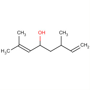 2,7-Octadien-4-ol, 2,6-dimethyl- molecular structure
