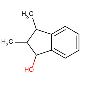 1H-Inden-1-ol, 2,3-dihydro-2,3-dimethyl- molecular structure