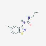 1-(5-methyl-1,2-benzothiazol-3-yl)-3-propylurea