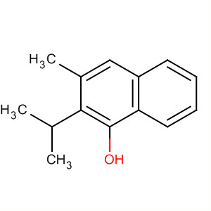 1-Naphthalenol, 3-methyl-2-(1-methylethyl)- molecular structure