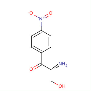 1-Propanone, 2-amino-3-hydroxy-1-(4-nitrophenyl)-, (R)- molecular structure