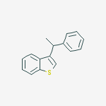 3-(1-phenylethyl)-1-benzothiophene