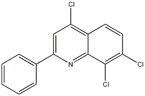 2-Phenyl-4,7,8-trichloroquinoline