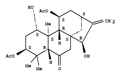 1H-2,10a-Ethanophenanthrene,kaur-16-en-6-one deriv. molecular structure