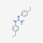 Guanidine, N,N'-bis(4-ethylphenyl)- molecular structure