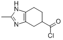 1H-BENZO[D]IMIDAZOLE-5-CARBONYL CHLORIDE,4,5,6,7-TETRAHYDRO-2-METHYL- molecular structure