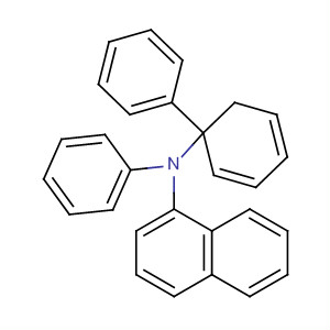 [1,1'-Biphenyl]-4-amine, N-1-naphthalenyl-N-phenyl- molecular structure