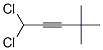 1,1-Dichloro-4,4-dimethylpent-2-yne molecular structure