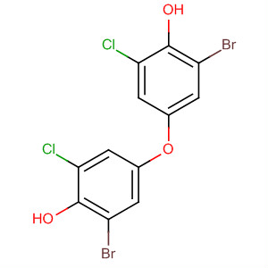 Phenol, 4,4'-oxybis[2-bromo-6-chloro- molecular structure