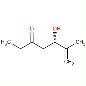 6-Hepten-3-one, 5-hydroxy-6-methyl-, (S)- molecular structure