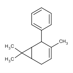 Bicyclo[4.1.0]hept-3-ene, 3,7,7-trimethyl-2-phenyl- molecular structure