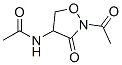N-(2-Acetyl-3-oxoisoxazolidin-4-yl)acetamide molecular structure