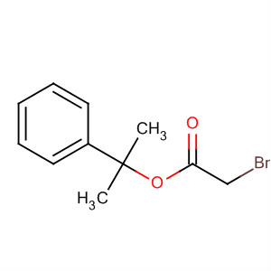 Acetic acid, bromo-, 1-methyl-1-phenylethyl ester molecular structure