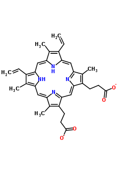 HEMIN (FERRIPROTOPORPHYRIN IX CHLORIDE), MIN. 95
