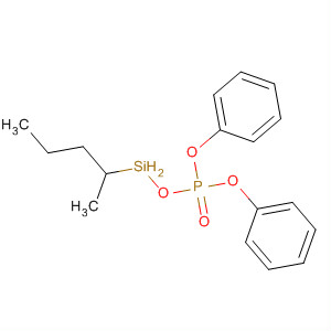 Phosphoric acid, dimethylpropylsilyl diphenyl ester molecular structure