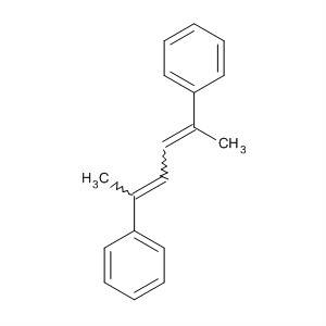 Benzene, 1,1'-(1,4-dimethyl-1,3-butadiene-1,4-diyl)bis- molecular structure