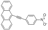 9-(4-Nitrophenylethynyl)anthracene molecular structure