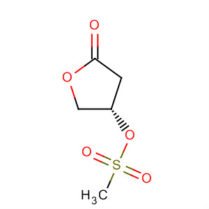 2(3H)-Furanone, dihydro-4-[(methylsulfonyl)oxy]-, (4S)- molecular structure
