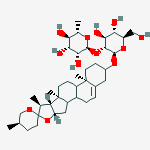 (25R)-3β-(2-O-α-L-Rhamnopyranosyl-β-D-glucopyranosyloxy)spirosta-5-ene