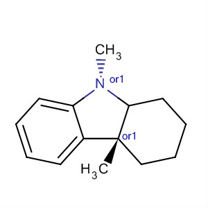 1H-Carbazole, 2,3,4,4a,9,9a-hexahydro-4a,9-dimethyl-, trans- molecular structure
