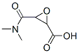 OXIRANECARBOXYLIC ACID 3-[(DIMETHYLAMINO)CARBONYL]- molecular structure