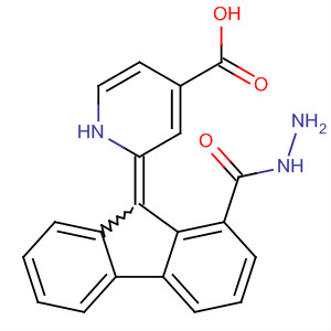 4-Pyridinecarboxylic acid, 9H-fluoren-9-ylidenehydrazide molecular structure