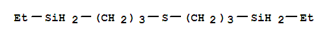 Silane,(thiodi-3,1-propanediyl)bis[ethyl- (9CI) molecular structure