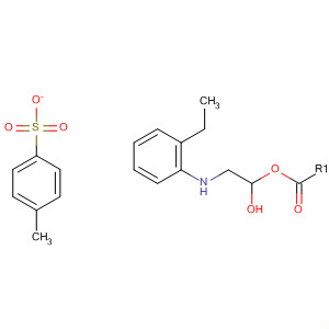 Ethanol, 2-(ethylphenylamino)-, 4-methylbenzenesulfonate (ester) molecular structure