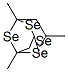 1,3,5,7-Tetramethyl-2,4,6,8-tetraselenaadamantane molecular structure