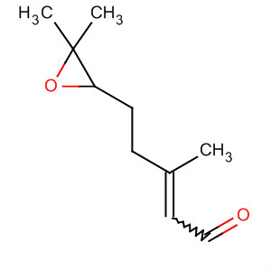 2-Pentenal, 5-(3,3-dimethyloxiranyl)-3-methyl- molecular structure