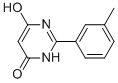 6-HYDROXY-2-(3-METHYLPHENYL)-4(3H)-PYRIMIDINONE molecular structure