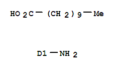 Aminoundecanoic acid molecular structure