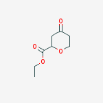 4-oxo-tetrahydro-2H-pyran-2-carboxylic acid ethyl ester