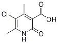 5-CHLORO-4,6-DIMETHYL-2-OXO-1,2-DIHYDRO-3-PYRIDINECARBOXYLIC ACID 95% molecular structure
