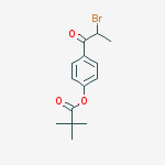 4-(2-BROMOPROPANOYL)PHENYL 2,2-DIMETHYLPROPANOATE