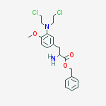 Benzyl 2-amino-3-[3-[bis(2-chloroethyl)amino]-4-methoxyphenyl]propanoate