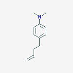 4-(But-3-en-1-yl)-N,N-dimethylaniline molecular structure