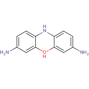 Phenoxazin-5-ium, 3,7-diamino- molecular structure