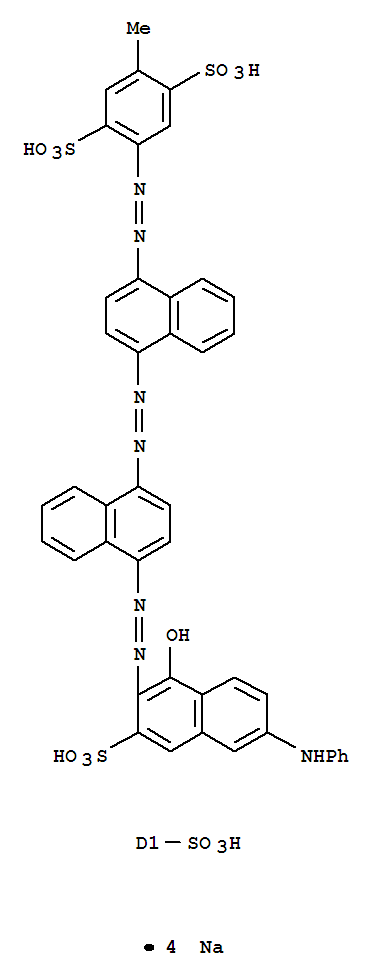 C.I. 34207 molecular structure