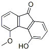 4-HYDROXY-5-METHOXY-9H-FLUOREN-9-ONE molecular structure