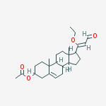 [17-[(z)-1-ethoxy-3-oxoprop-1-enyl]-10,13-dimethyl-2,3,4,7,8,9,11,12,14,15,16,17-dodecahydro-1h-cyclopenta[a]phenanthren-3-yl] Acetate molecular structure