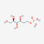 D-arabino-Hexose, 2-deoxy-, 1-(dihydrogen phosphate) molecular structure