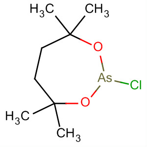 1,3,2-Dioxarsepane, 2-chloro-4,4,7,7-tetramethyl- molecular structure