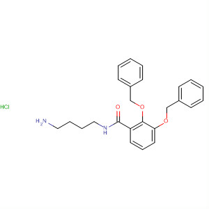 Benzamide, N-(4-aminobutyl)-2,3-bis(phenylmethoxy)-,monohydrochloride