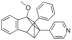 4-[1a,2,7,7a-Tetrahydro-2-methoxy-8-phenyl-1,2,7-metheno-1H-cyclopropa[b]naphthalen-1-yl]pyridine molecular structure